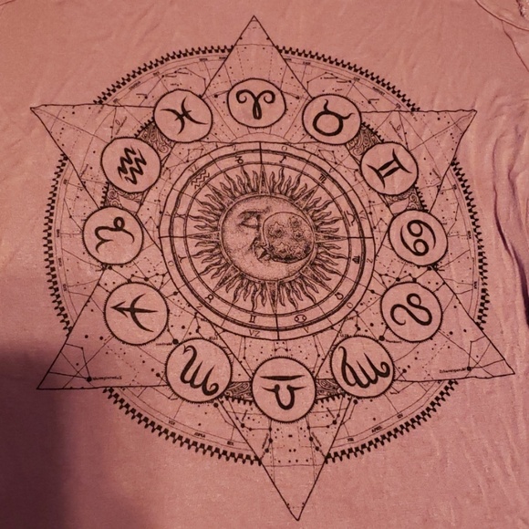 Rue21 Tops - Zodiac cold shoulder shirt